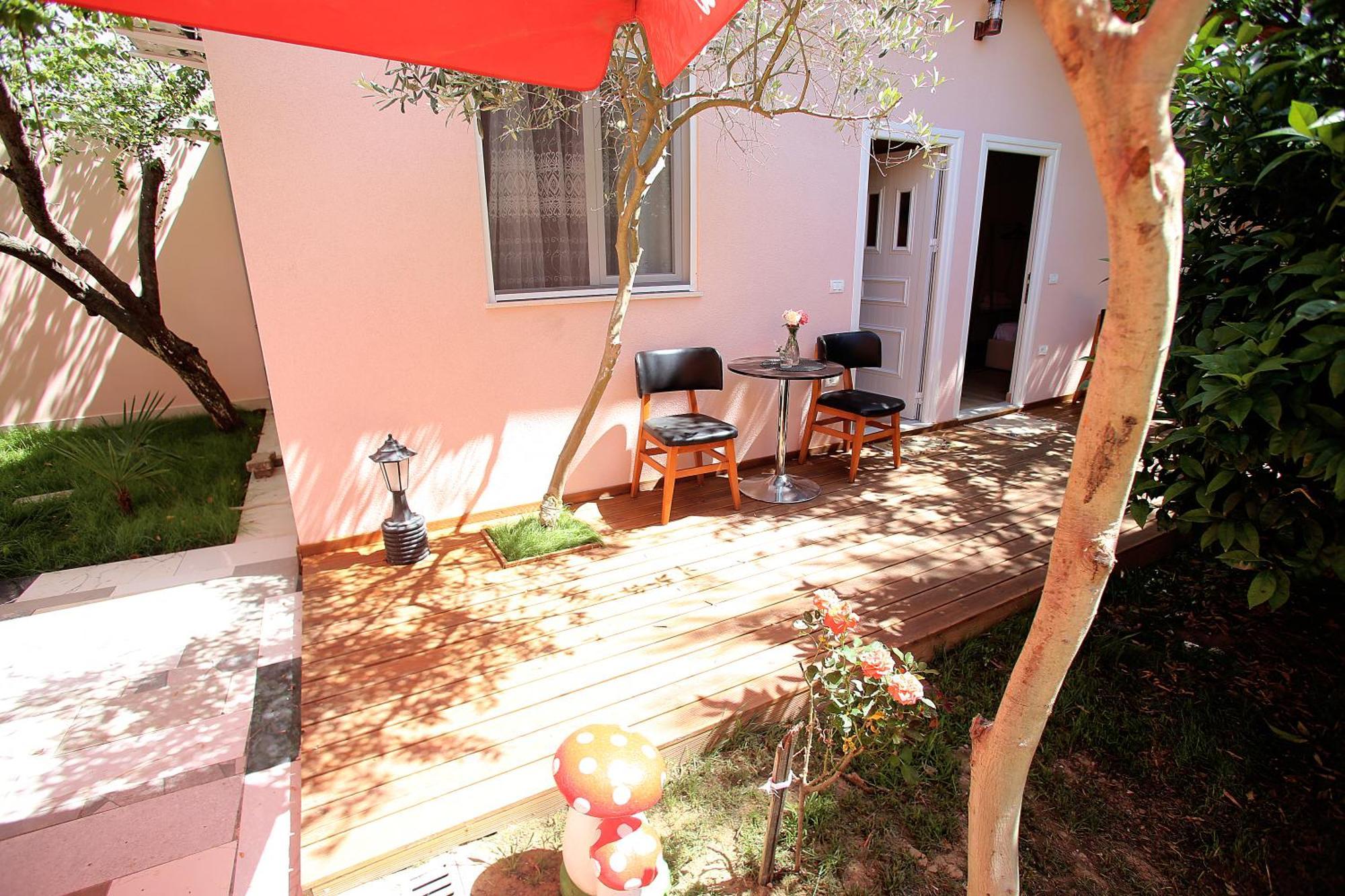 Vila Hyseni Durrës Habitación foto